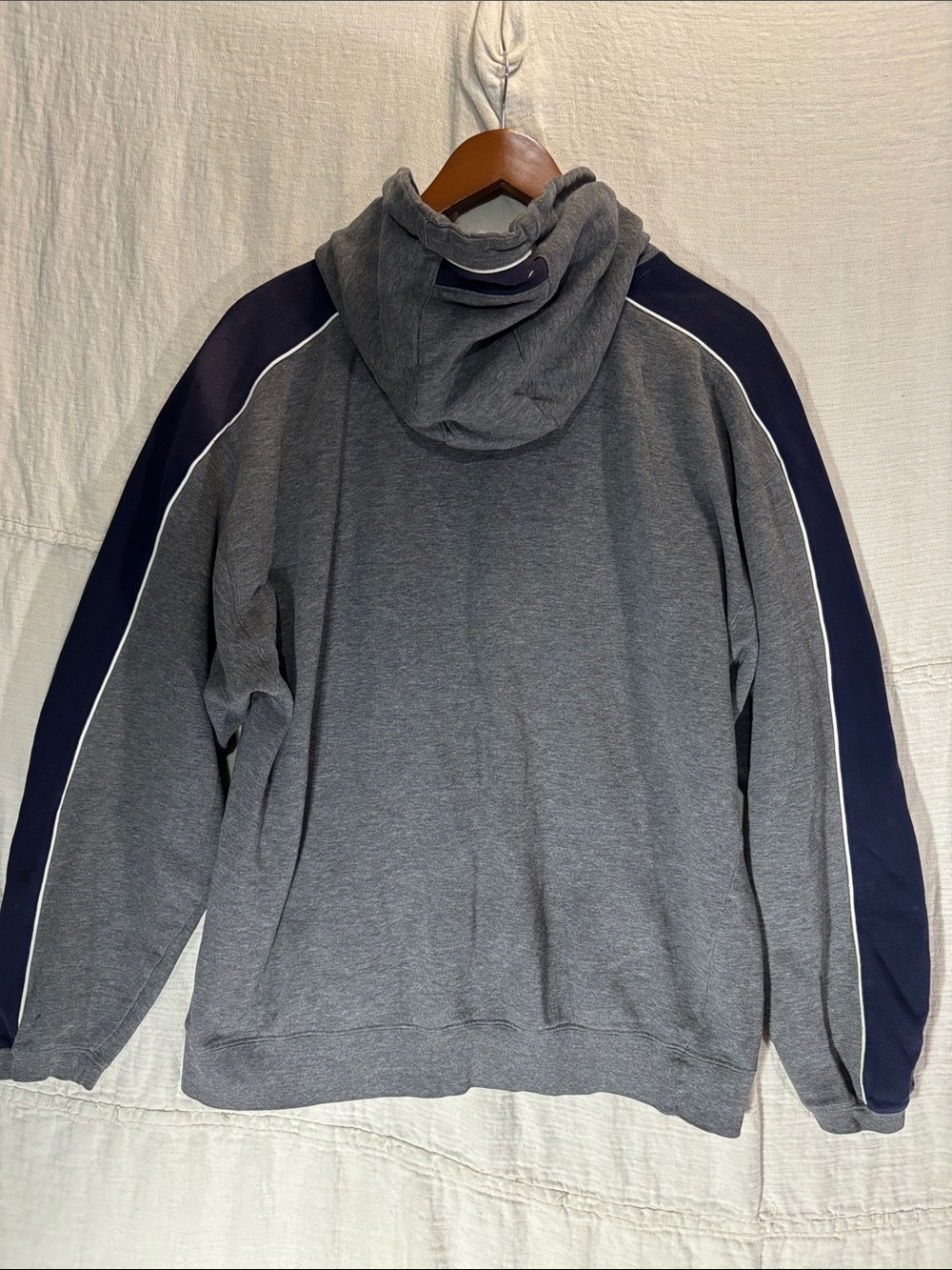Vintage Hard Rock Cafe New Orleans Striped Gray Hoodie Men’s Medium - Picture 6 of 9
